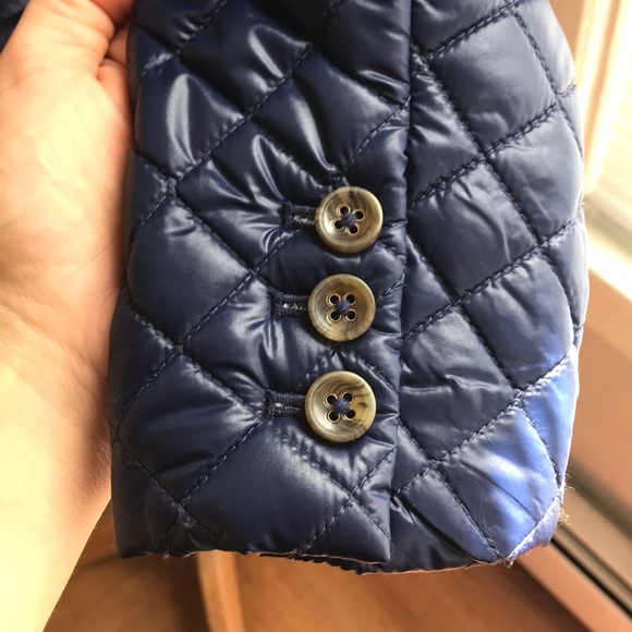 vineyard vines navy blazer quilted style size 00 - Picture 6 of 6